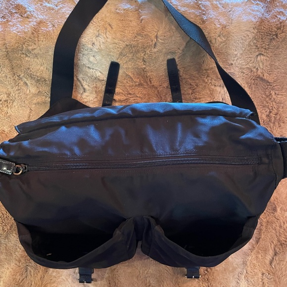 Prada Nylon/Leather Messenger Bag - Picture 4 of 12